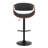 Swivel Upholstered Adjustable Height Counter Stool with Steel Frame-92718776