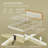 Delaylah Bed Frame, with Rattan-Like Adjustable Upholstered Headboard, Boho Style-1757219789