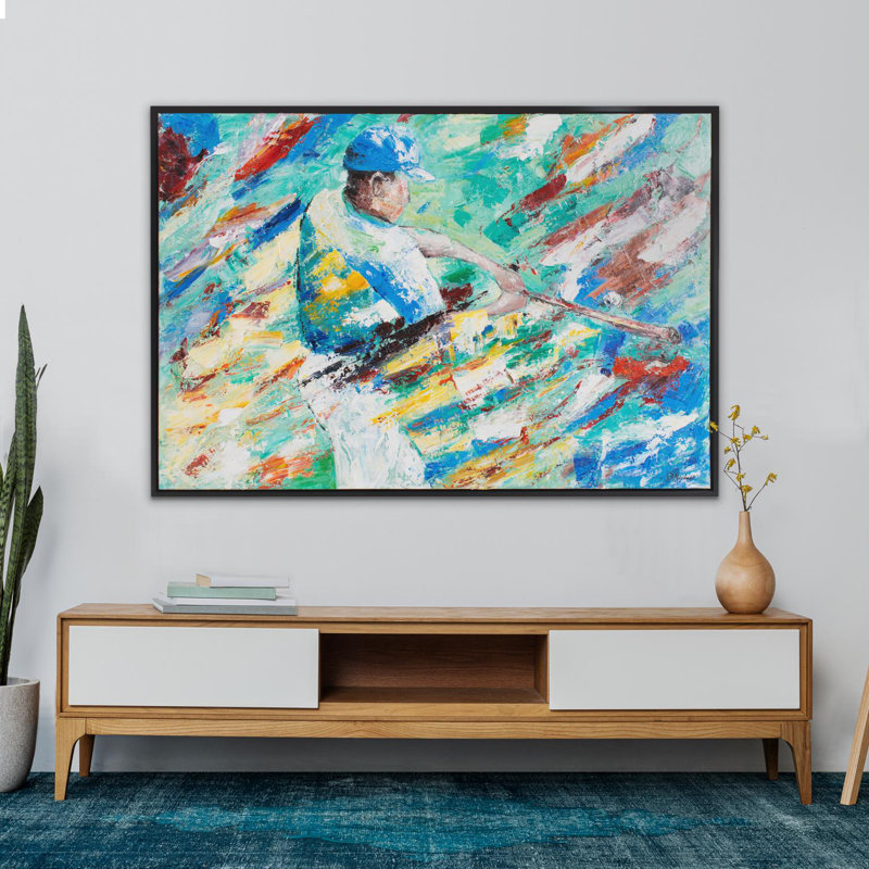 Home Run Swing Wall Art