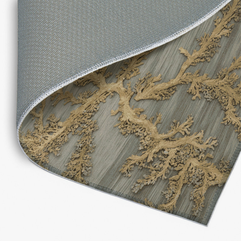 Tapis d'intérieur et d'extérieur brun Nature, Rectangulaire 2 pi x 3 pi