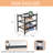 Bamboo Shoe Rack