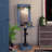 Dariel Reclaimed Wood Mirror, Teal Finish, 28x18x75