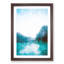 Lake Louise in Canada Abstract Art - Picture Frame Graphic Art Print-55777856-55777861
