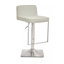Ainoriitta Swivel Upholstered Adjustable Height Counter Stool with Metal Frame-87208053-87208054