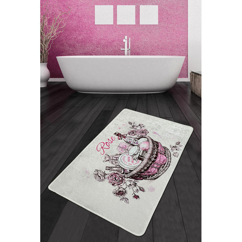 Luxurious Non-Slip Bathmat, 31.5 x 39.4 inches | 100% Polyester, 0.4 inch Pile Height | Antibacterial & Washable, 20.5 oz/sq ft | Perfect for Modern Bathrooms, Soft and Durable Design, Easy Care