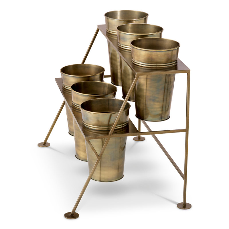 Maison Des Fleurs Metal Planter
