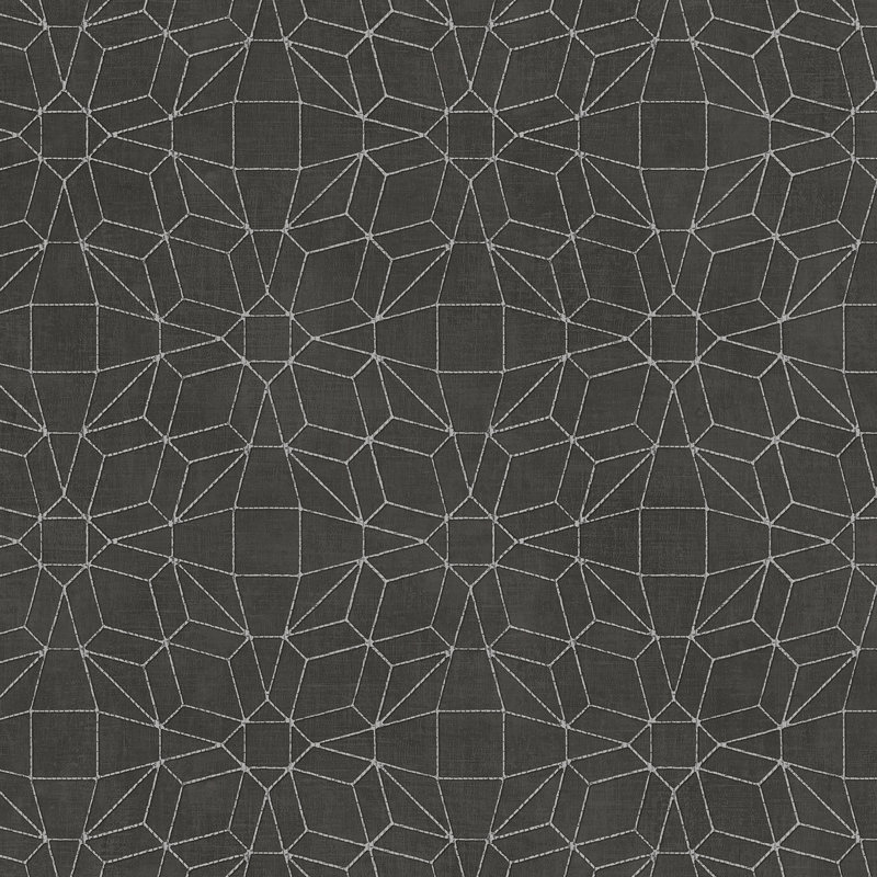 Chrystyna Pre-Pasted Vinyl Geometric Wallpaper Roll