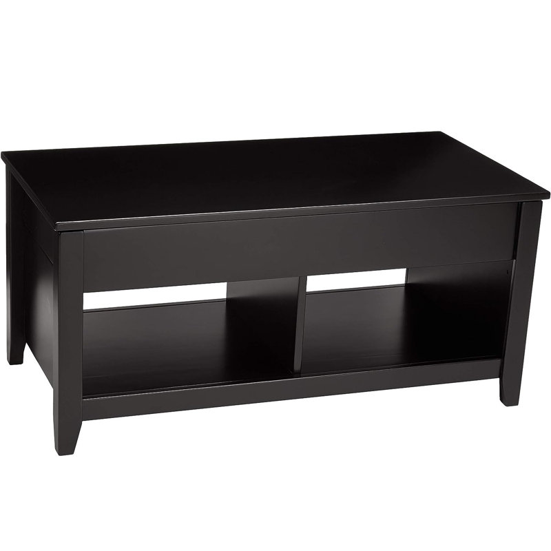 Table basse Zaakiyah, Noir