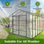 Serre en polycarbonate 10 x 12 pi-119140116