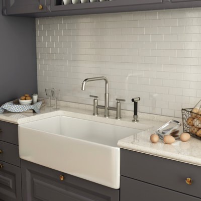 Clihome Kitchen Faucet with Side Spray