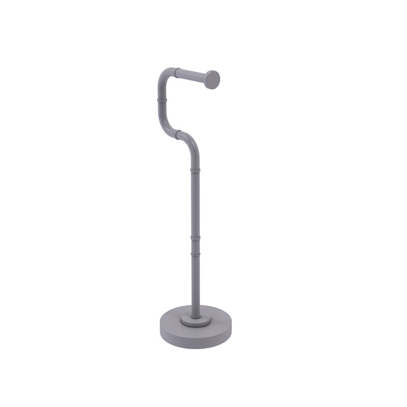 Porte-papier hygiénique sur pied Tioga Euro, Gris mat