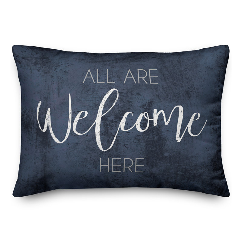  Housse et insert rectangulaire All Are Welcome