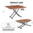 Vesta Height Adjustable Foldable Table-1452344787-1452343618