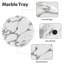 Guein Round Natural Marble Tray-323424109