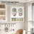 Bathroom Cabinet Wall Mounted, White Bathroom Wall Cabinets-1060094851