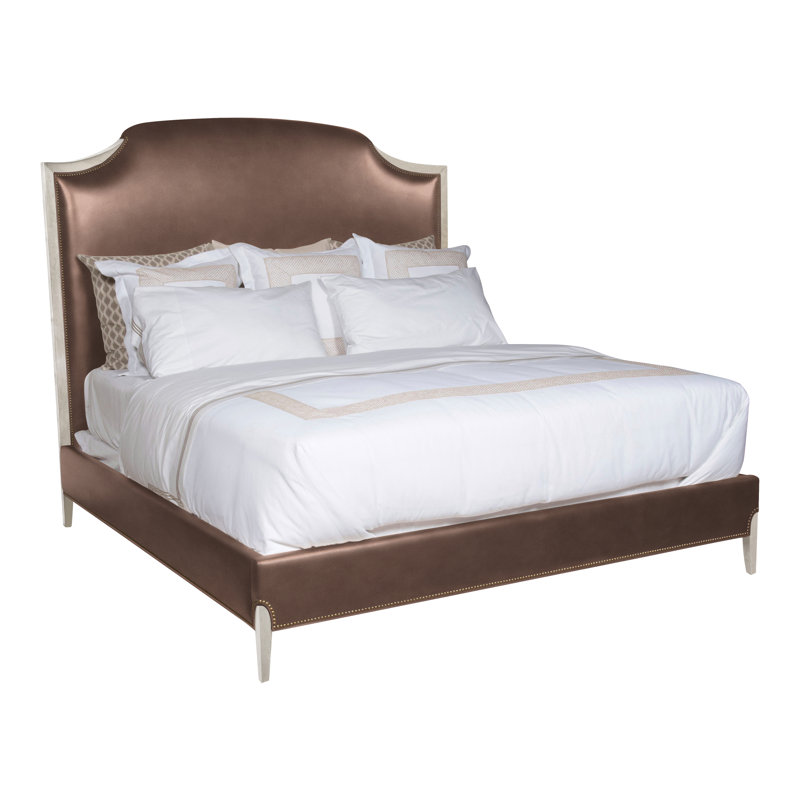 Lillet Queen Upholstered Panel Bed, Gatsby Brown Sugar, Yes, Casa Blanca