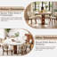 Stone Top Dining Set