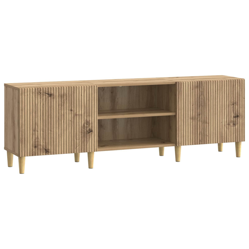 TV Stand, 50cm H x 150cm L x 31cm W, Artisan Oak