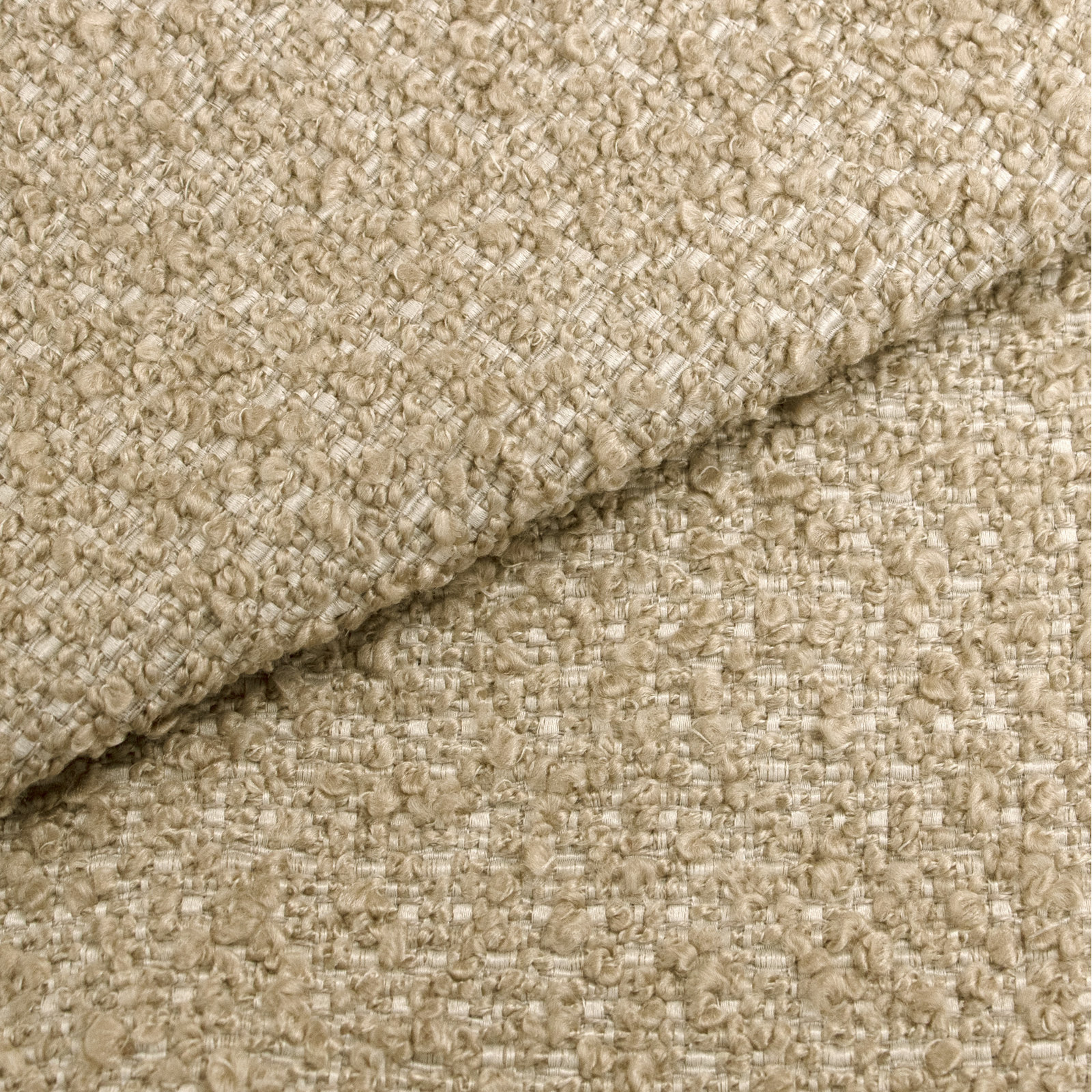 Barley 52" Bedroom Bench, Classic Buff Boucle