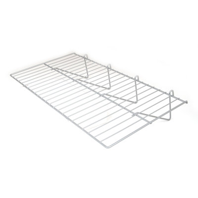 1" H x 24" W Straight Wire Shelf for Grid Panels