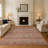 Premium Machine Washable Lampkins AMF1644 Stripes Rug-1579960212