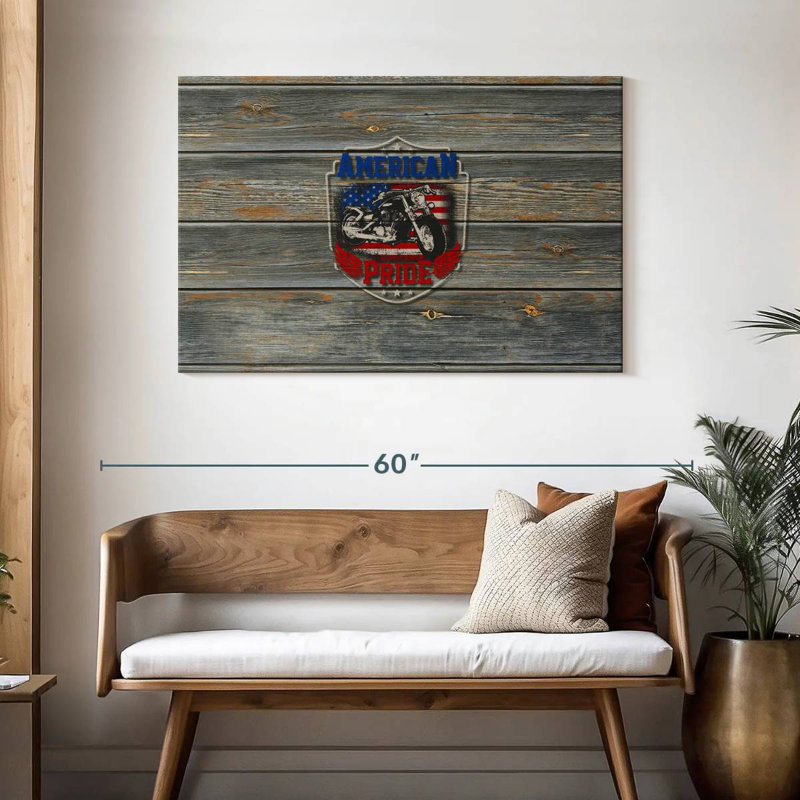 Borges American Pride, 30" H x 45" W