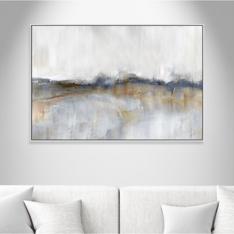 «Autumnal Tide» par Nan - reproduction sur toile flottante, H 41,5 po x l 61,5 po, Blanc