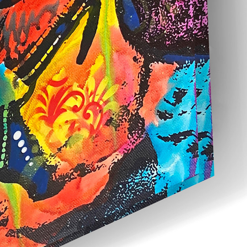 "Amigos" par Dean Russo, H 16 po x l 24 po