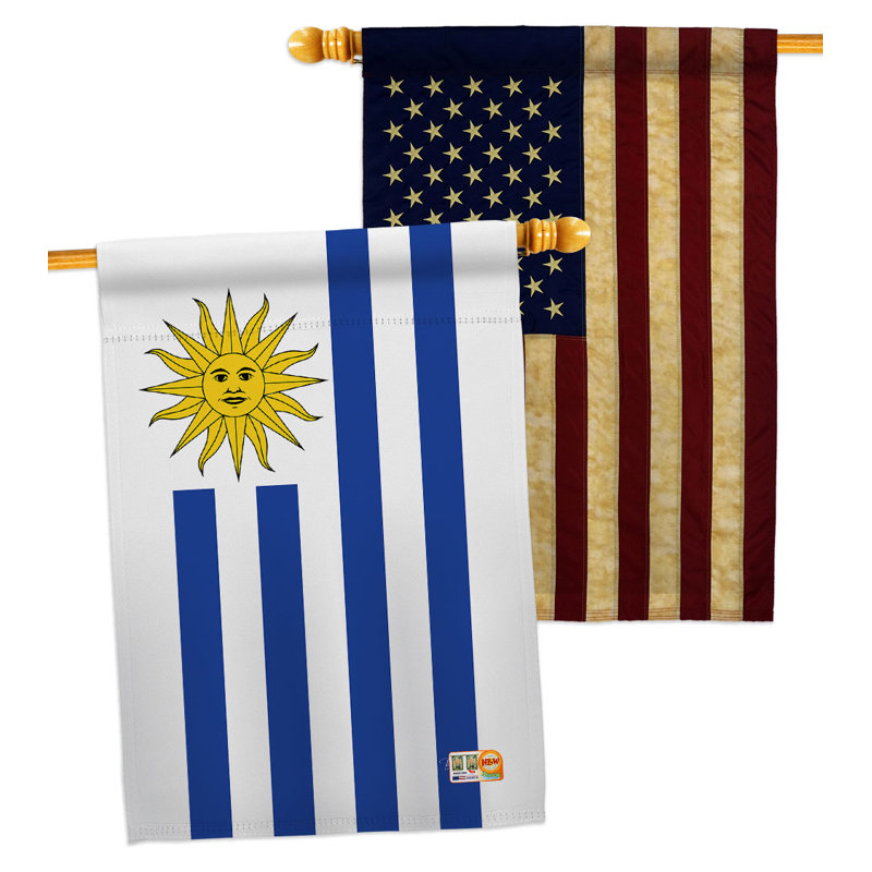 Drapeau décoratif 3 pi 3 po x 2 pi 2 pi Polyester