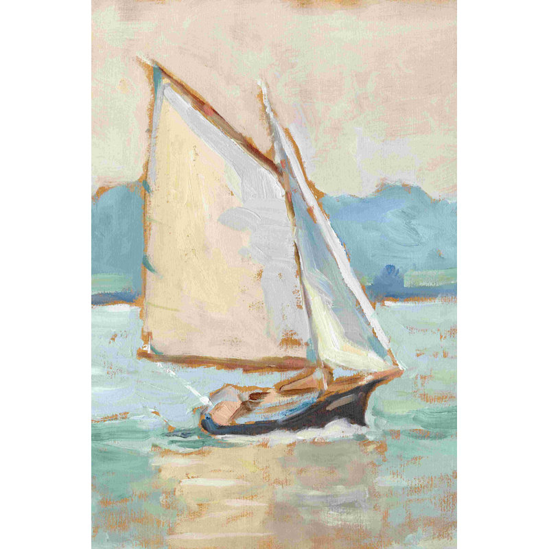 Contemporary Yacht II, H 18 po x l 12 po