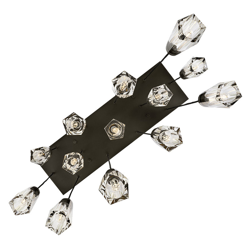 Cosette 13 - Light Chandelier, Black Oxide