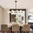 Jewellia 16 - Light Dimmable Bubble Glass Sputnik Modern Linear Chandelier-305184211