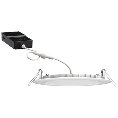 6'' Tunable Color Temperature Dimmable Air-Tight IC Rated LED Canless Recessed Lighting Kit
