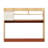 3-Tier  Wooden Desktop Display Organizer Rack