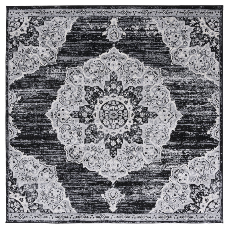 Brentwood Performance Oriental Rug, Square 6'7"