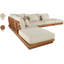 Canapé modulaire d'extérieur rembourré Ivry-494855194