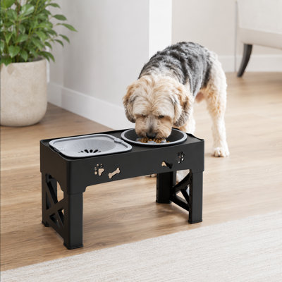 Elevated Pet Feeder Double Bowl