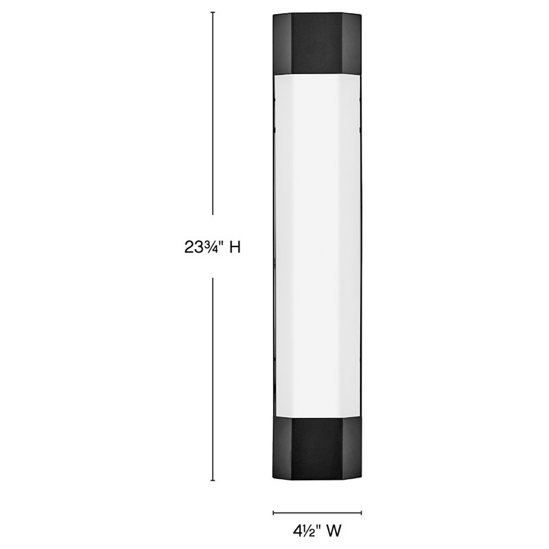 Hinkley Facet Large Wall Mount Lantern