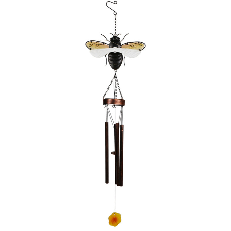 Solar Windchime Bee