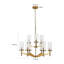 Lustre gradué à 9 lumières à niveaux-75714338