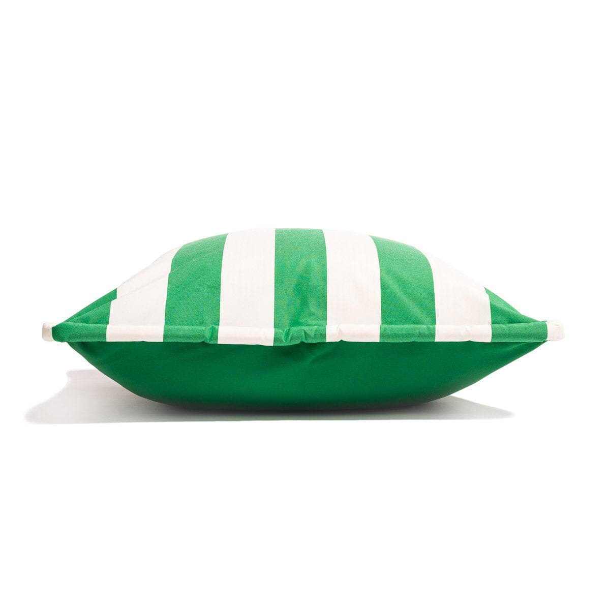 Crew Mimosa Pillow, 26" H x 26" W, Green Striped
