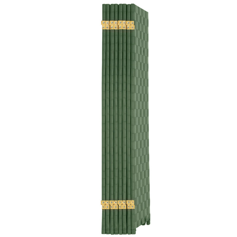 Outdoor Folding Screen, 4, Dark Brown, 71" H