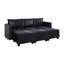 Canapé modulaire en cuir Rudolphus-95668640