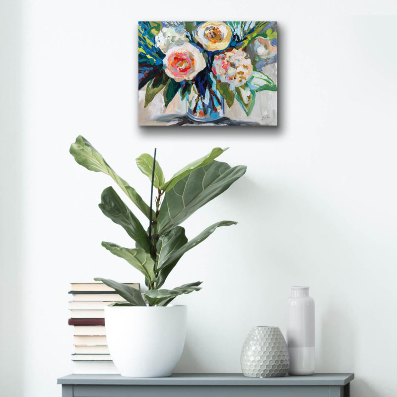 «Flourish» par Jeanette Vertentes, H 12 po x l 16 po x P 0,13 po