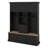 Hall Tree With Bench, 75" Entryway Storage Organizer With Coat Hooks, 6 Drawers & 3 Cabinets And 3-Tier Top Storage-2033173915