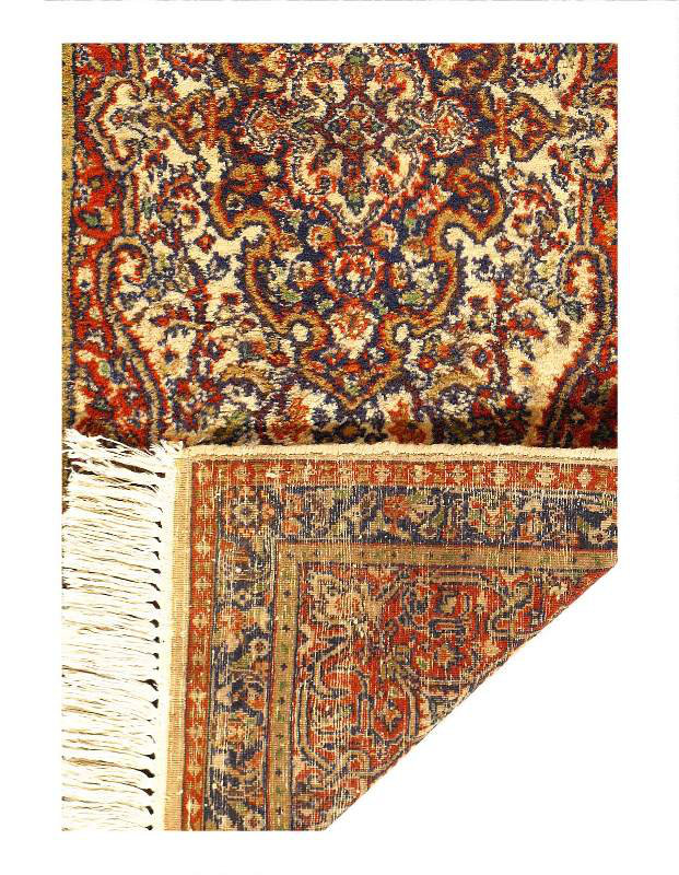 Fine Hand knotted Kashmir 2'2'' X 4'8''