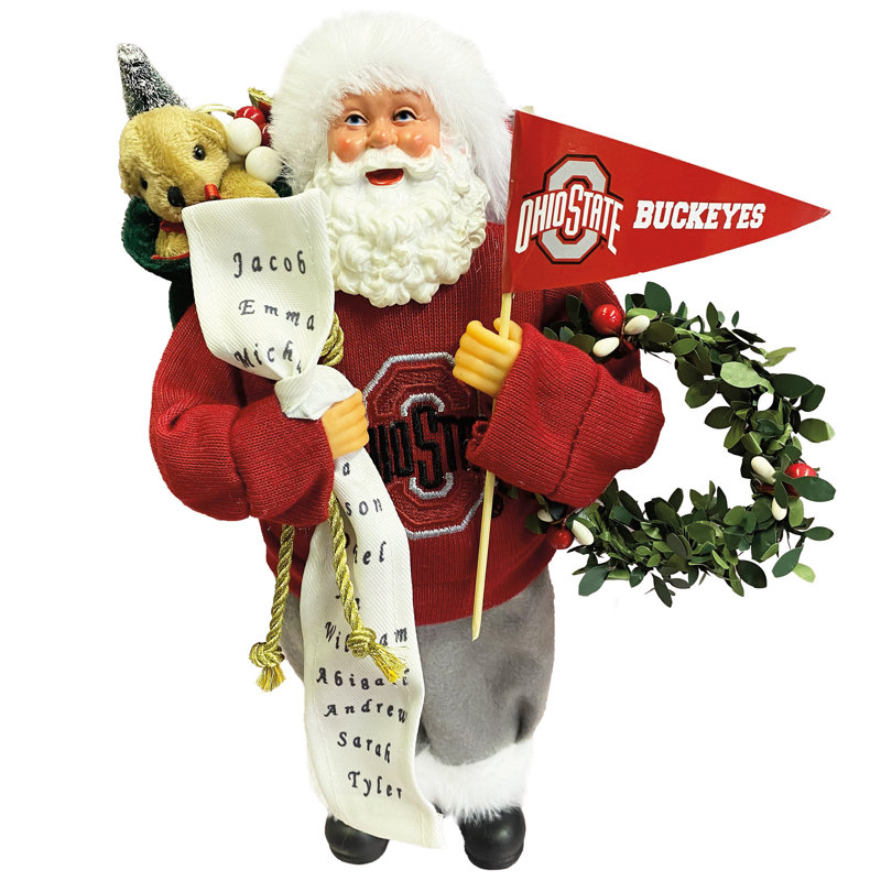 NCAA 12 "College Spirit Proud Santa, Ohio State Buckeyes