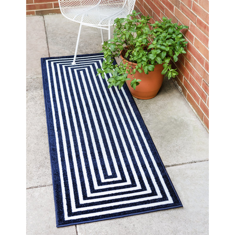 Sabrina Soto Prescott Indoor/Outdoor Rug, Runner 2' x 8'