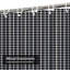 Rideau de douche rectangulaire blanc à 12 crochets-1691284110