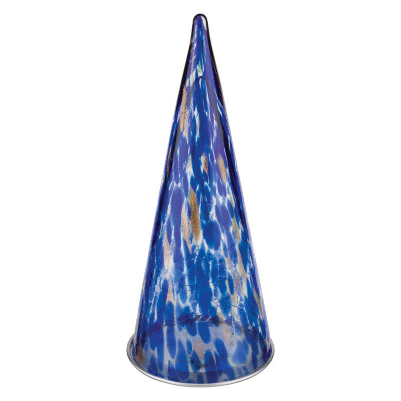 Murano Angel LED Decor 13" - Blue, Blue